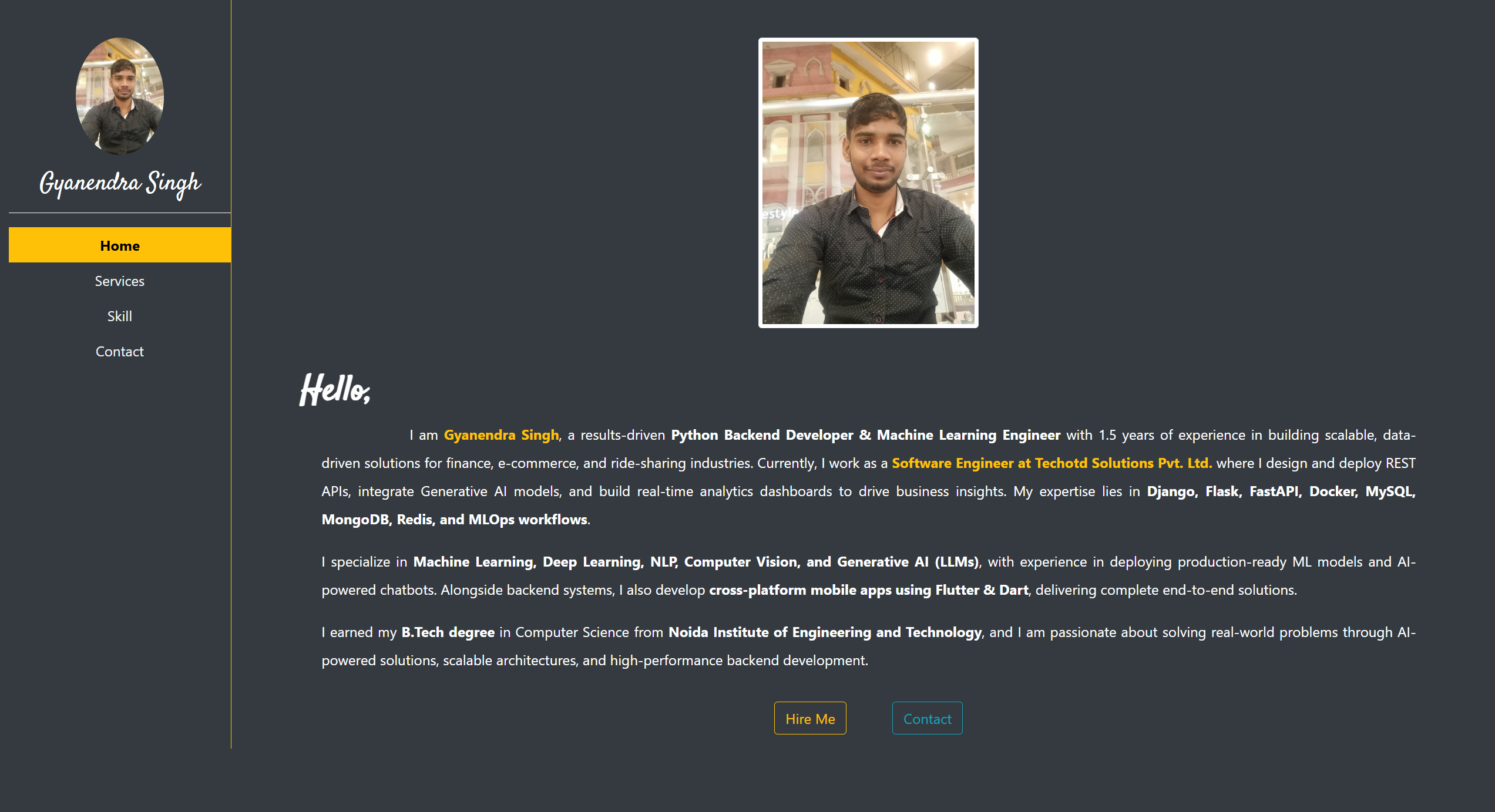 Portfolio Website